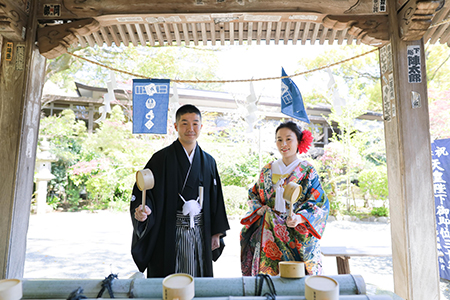 報告德二神社神社報告德會館日式服裝位置照片計劃 報告德二神社神社報告德會館 計劃 費用 箱根小田原度假區婚禮