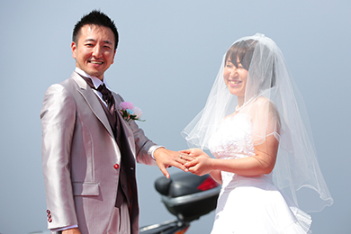 前回の「HOKONE WEDDING BRIDE」の様子