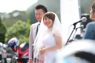 前回の「HOKONE WEDDING BRIDE」の様子