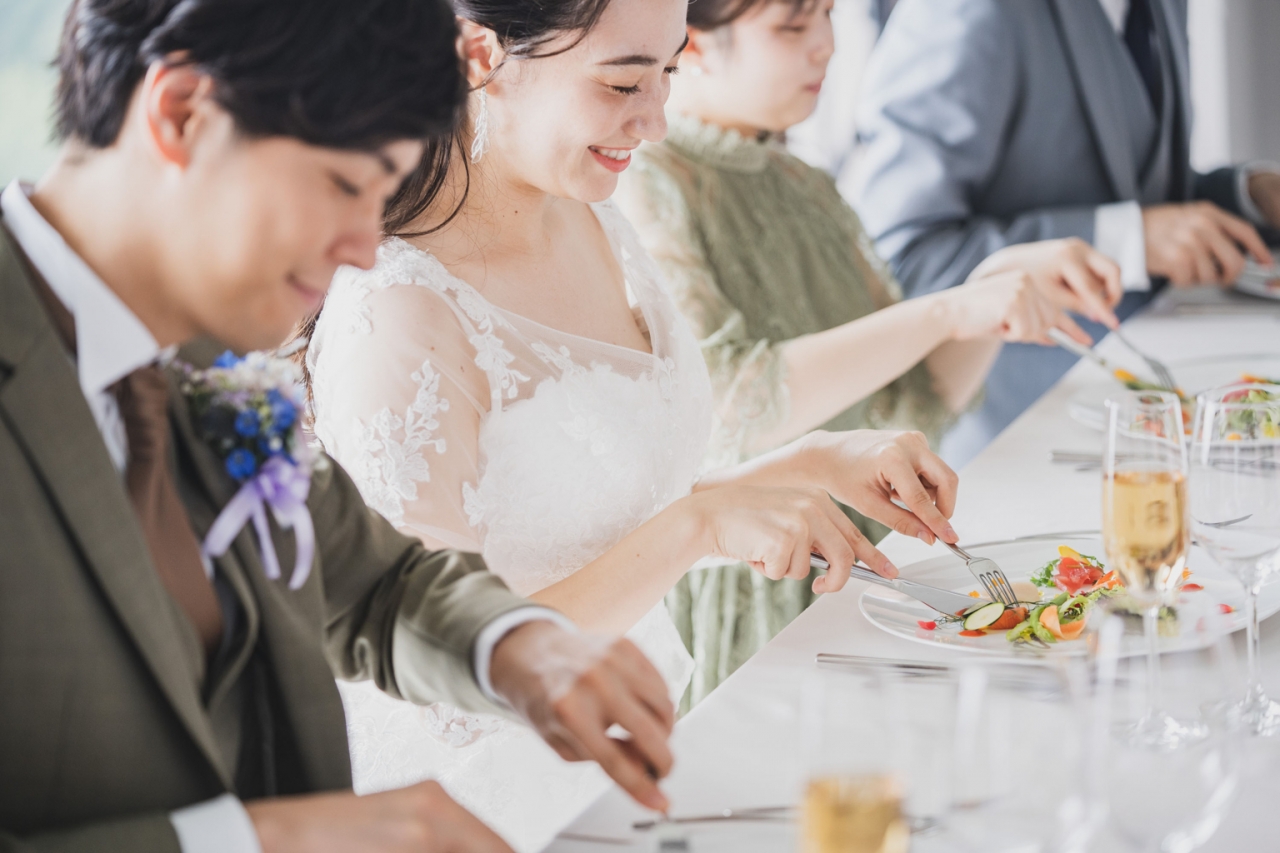【フォト+お手軽会食プラン】フォト撮影の後にお食事ができるプラン
