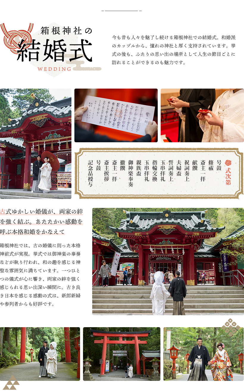 箱根神社の結婚式