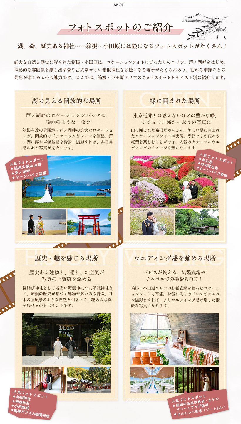 箱根・小田原エリアのオススメフォトスポット