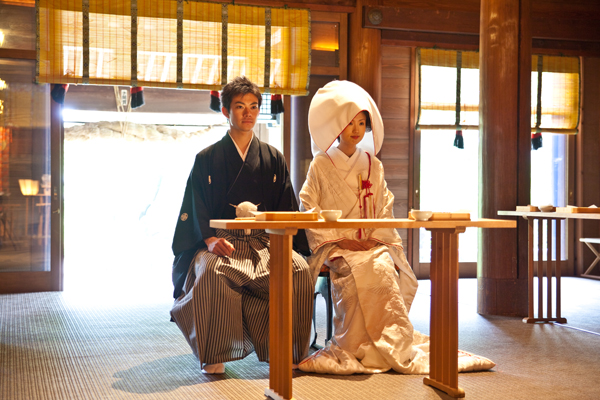 報徳二宮神社の神前式