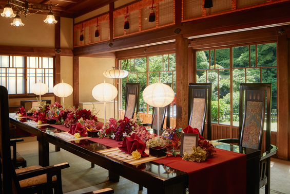 【藍-あい-】箱根神社〈宿泊付き家族婚プラン〉