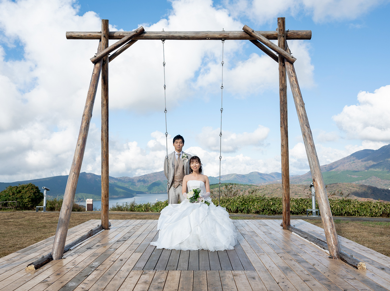 HAKONE WEDDING BRIDE 2024 箱根のぶらんこ